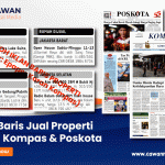 Panduan Lengkap Iklan Properti di Koran Kompas dan Pos Kota untuk Jual Rumah, Apartemen & Tanah
