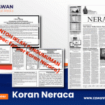 Biro Iklan Koran Resmi KORAN NERACA: Urus Publikasi Perusahaan Anda, RUPS, Pailit, Likuidasi, Akuisisi Saham