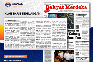 Read more about the article Iklan Baris Kehilangan Koran Rakyat Merdeka – Cara Pasang & Harga