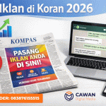 Iklan di Koran 2026: Efektif? Tarif & Pasang Online Hemat 60%