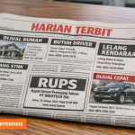 Pasang Iklan Koran Harian Terbit Edisi Sore, Langsung Tayang