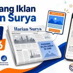 Pasang Iklan Koran Surya Surabaya – Harga Terbaik dan Paling Mudah 2026