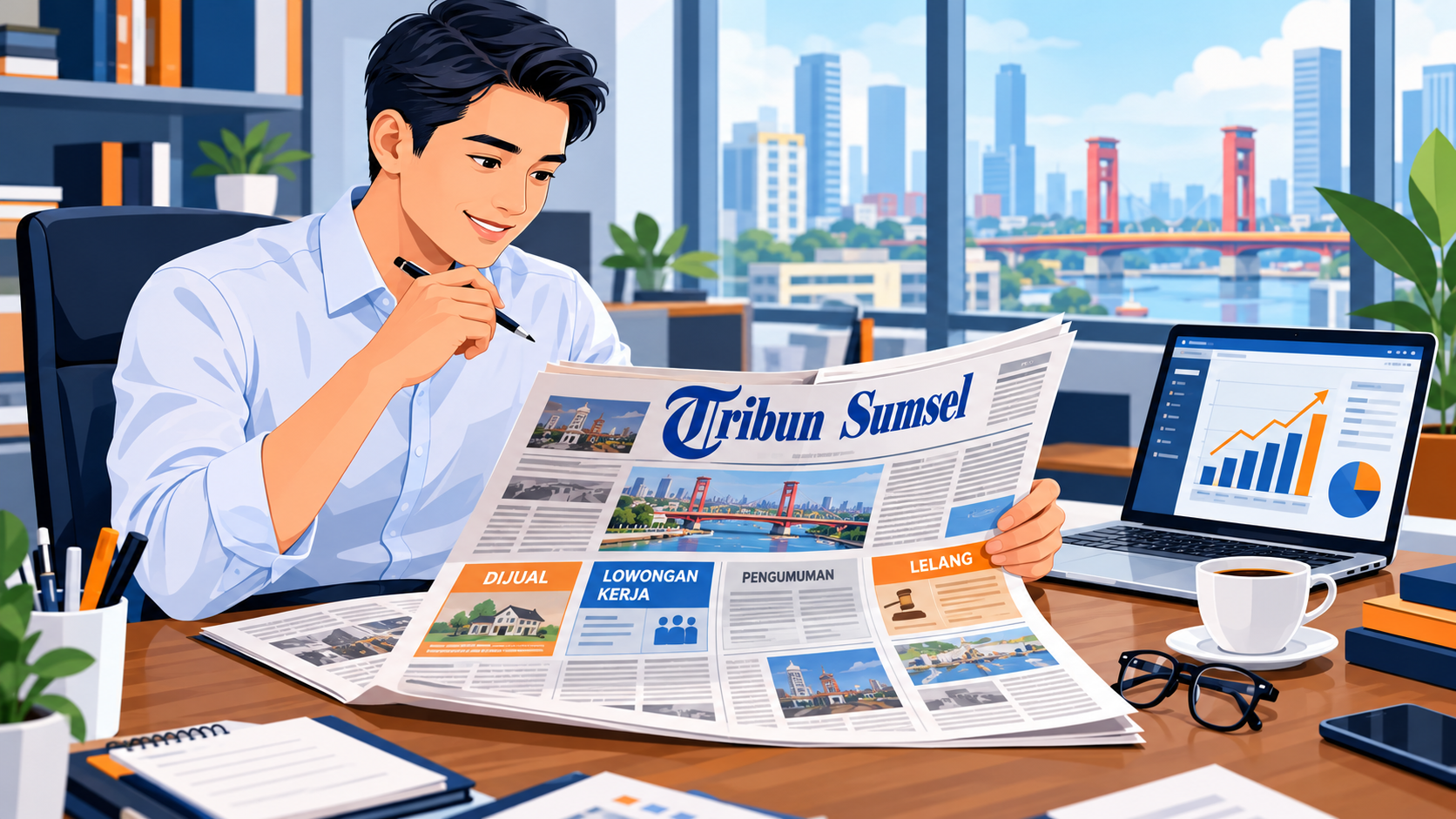 Read more about the article Pasang Iklan Koran Tribun Sumsel | Murah, Resmi & Bergaransi