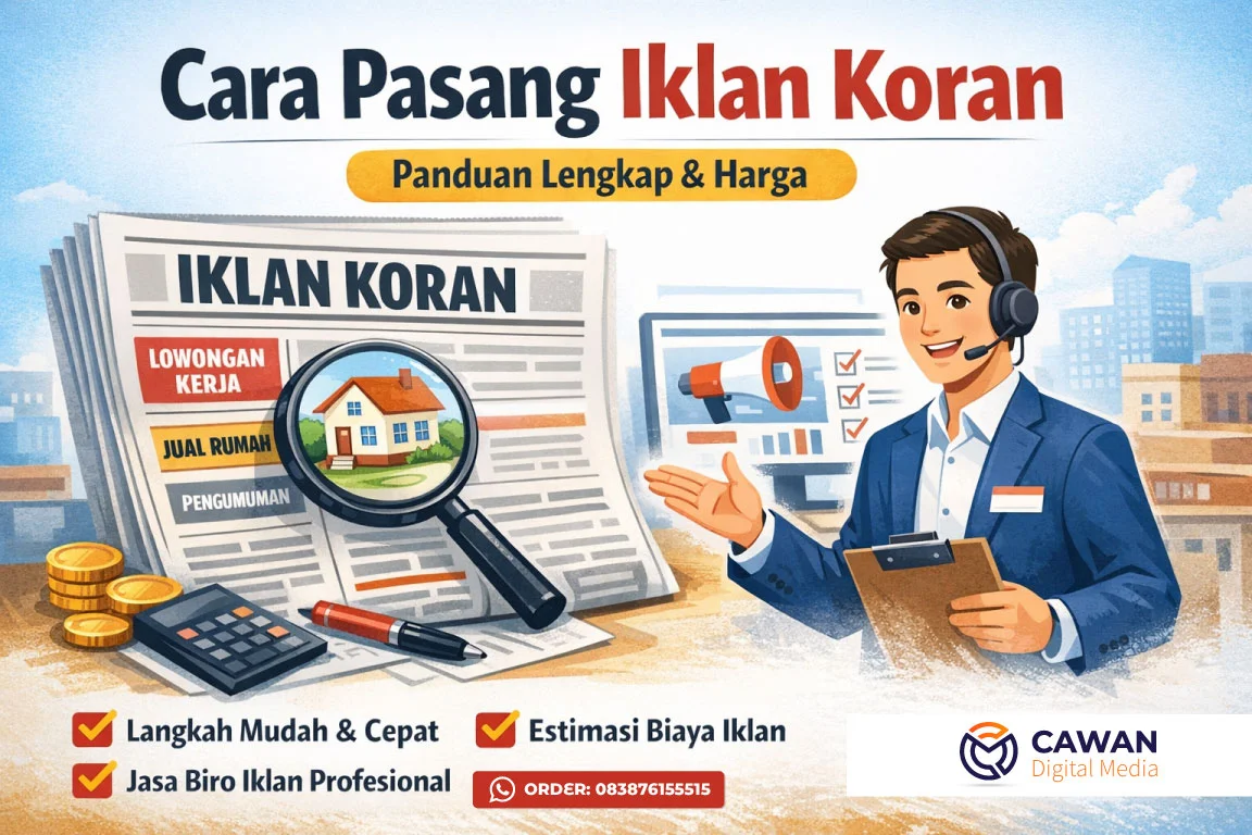 You are currently viewing Cara Pasang Iklan Koran: Mudah, Cepat, dan Hemat 30%