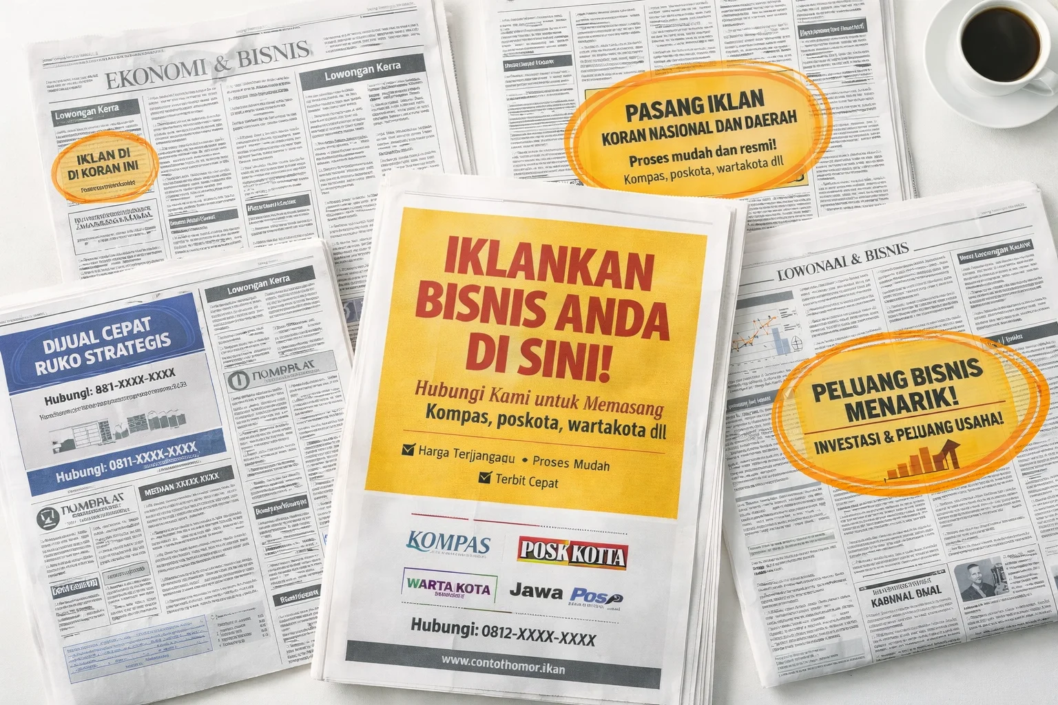 You are currently viewing Pemasangan Iklan di Koran: Panduan Lengkap, Cara, dan Biaya (2026)