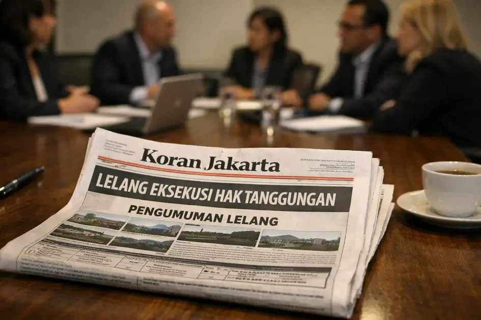 Read more about the article Pasang Iklan Lelang di Koran Jakarta: Panduan Lengkap dari A sampai Z