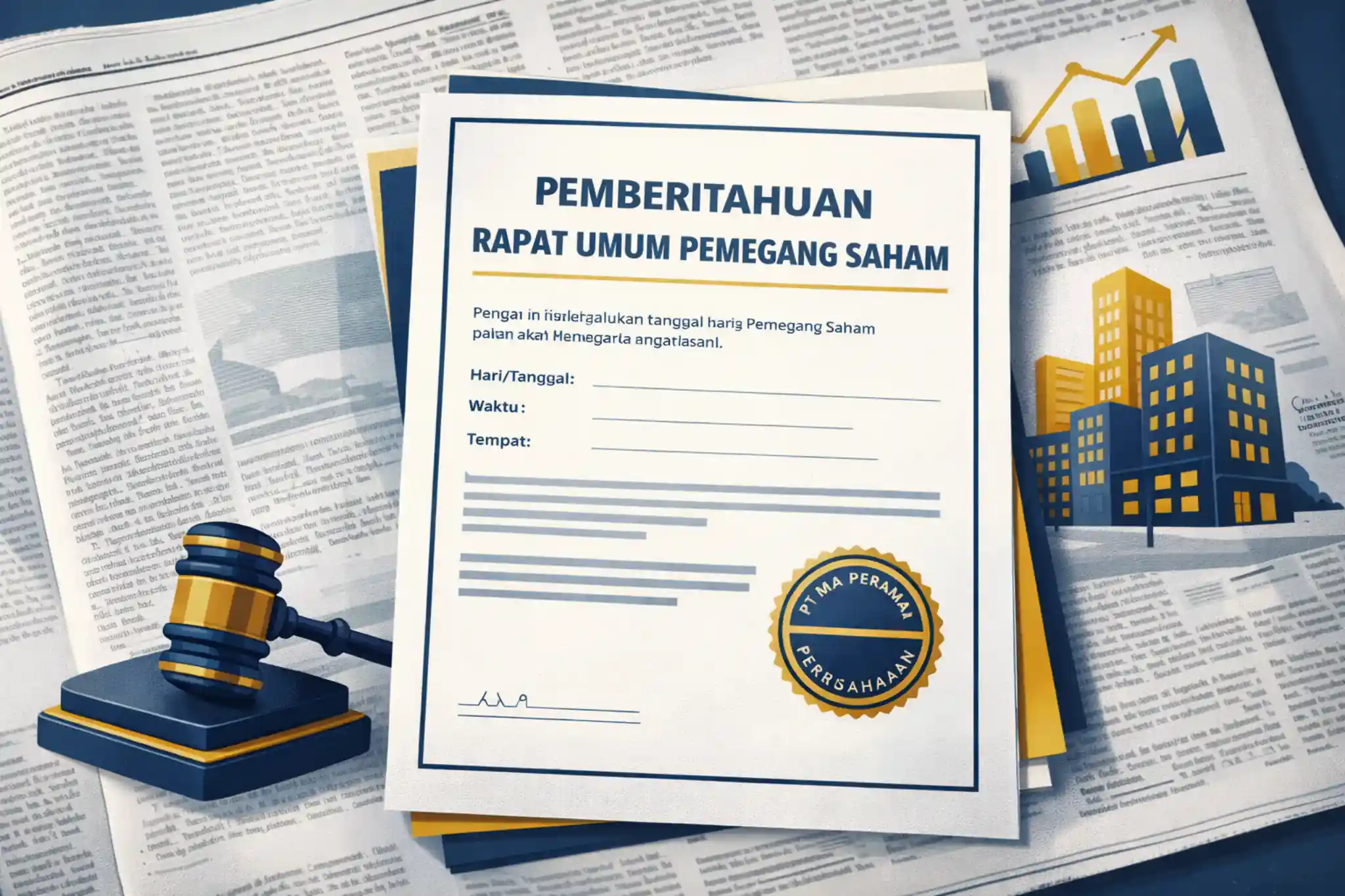Read more about the article Pasang Iklan Pengumuman RUPS di Koran: Syarat & Biaya Terbaru