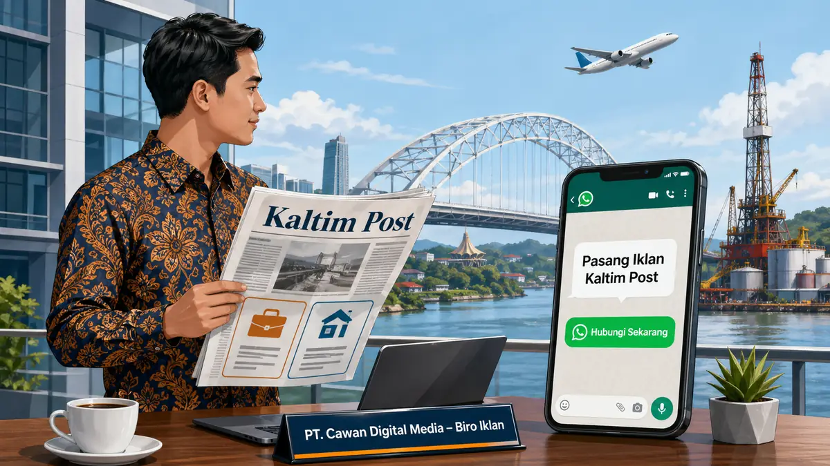 You are currently viewing Pasang Iklan Koran Kaltim Post – Biro Resmi & Harga 2026